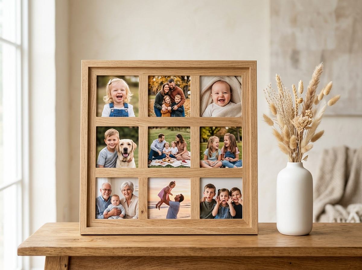 Custom photo frame